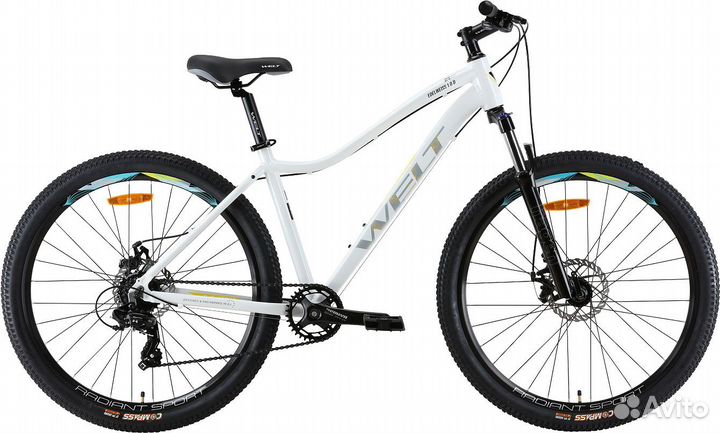 Велосипед welt Edelweiss 1.0 D 27 (2023) White Ros