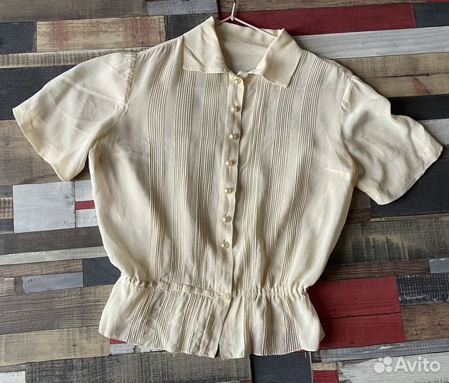 Блуза винтаж 50-е гг
