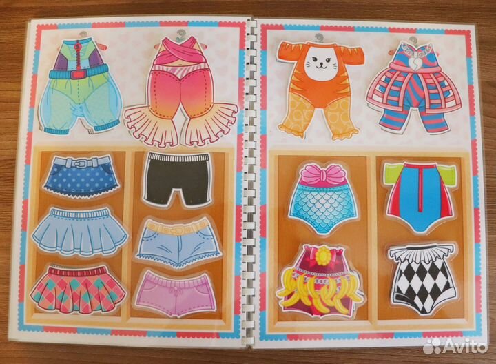 Альбом на липучках Куклы лол