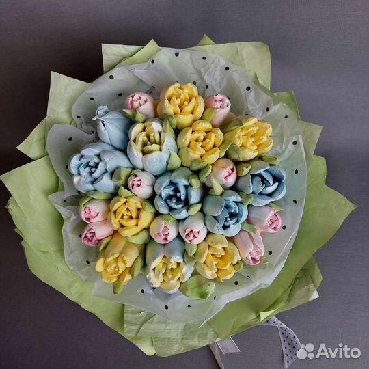 Зефирные цветы