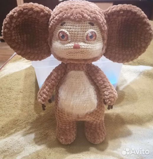 Чебурашка ручной работы