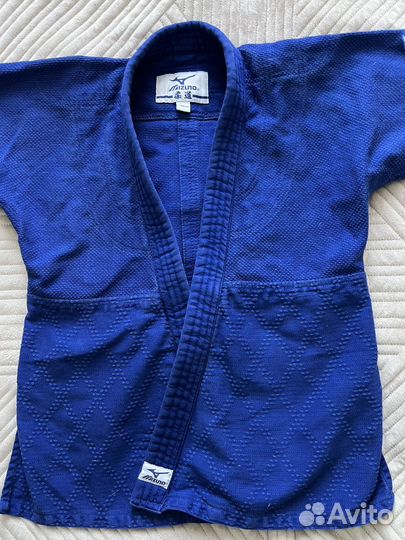 Кимоно для дзюдо mizuno 130см