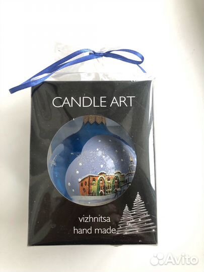 Новогодний шар ручная работа