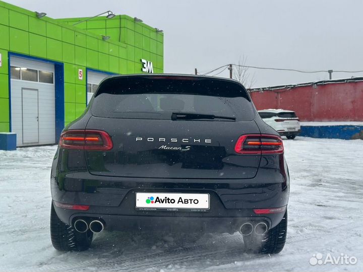 Porsche Macan S 3.0 AMT, 2014, 86 717 км