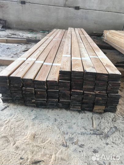 Планкен лиственница 20х90х4000/3500/3000/2500/2000