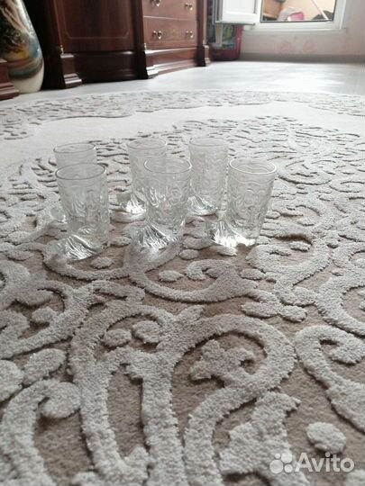 Хрустальные рюмки СССР