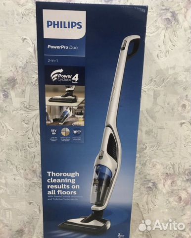 Пылесос Philips powerpro duo