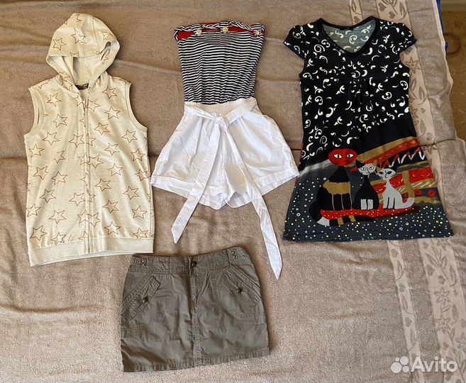 Детская одежда для девочки на 10-12 лет