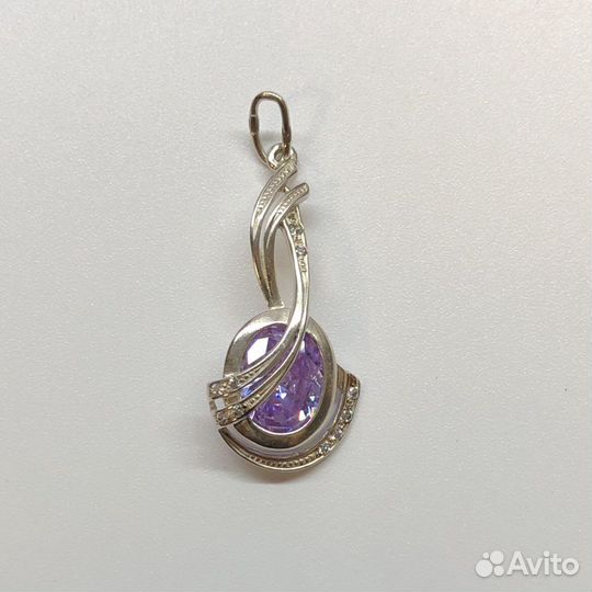 Серебряный кулон 925 пробы