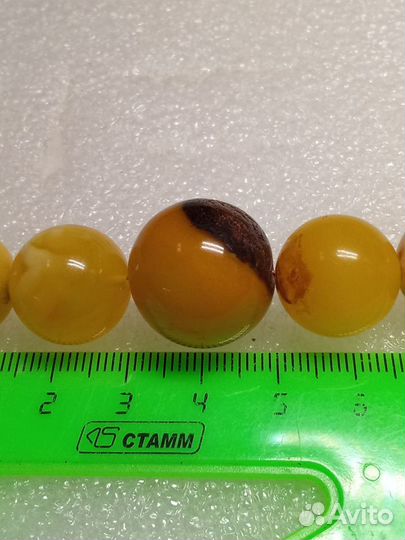 Бусы из Натурального Янтаря 54 см