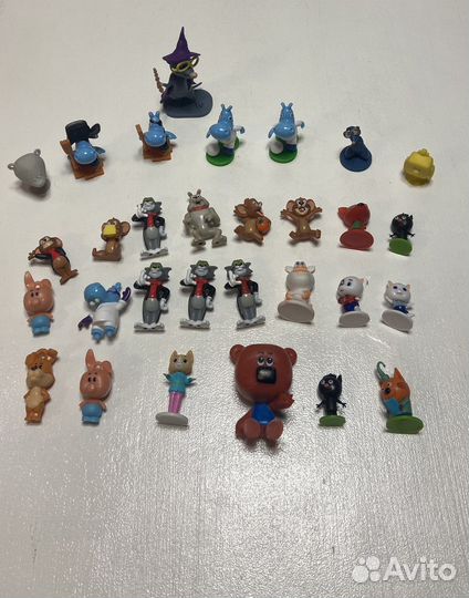 Игрушки из киндера набором