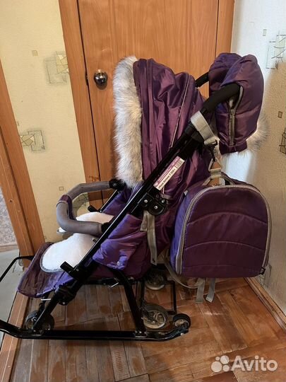 Санки коляска ника 7
