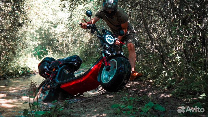 Электроскутер WS PRO MAX 3950W RED