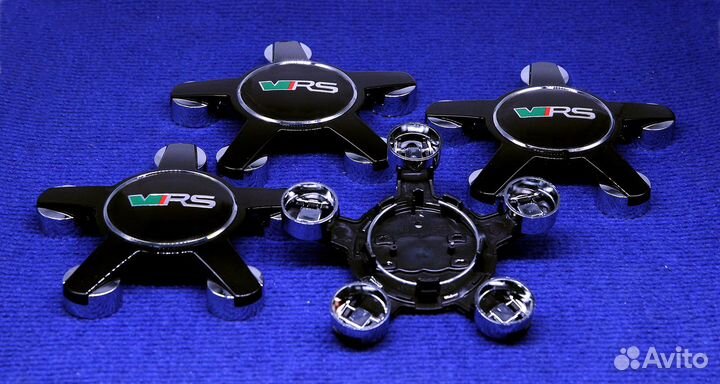 Комплект колпачков диска Audi 135 м лого Skoda VRS