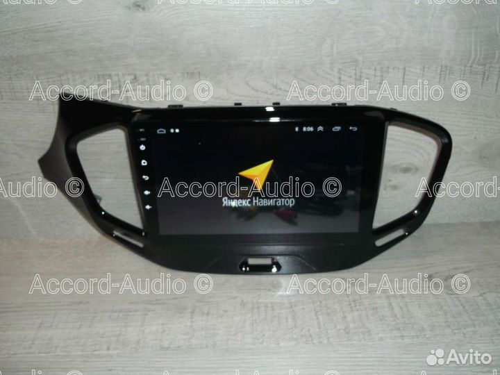 Магнитола 2DIN на Лада Веста Андроид GPS WiFi