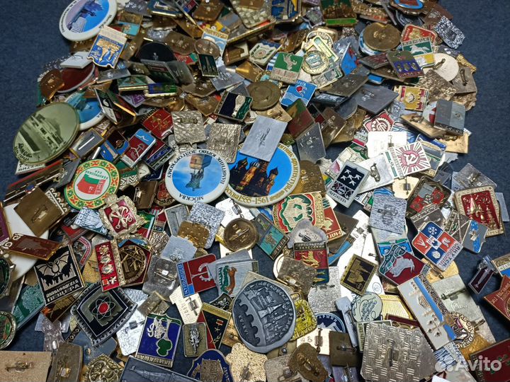Значки СССР. 700 штук