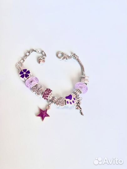 Набор для создания украшений и браслетов с шармами