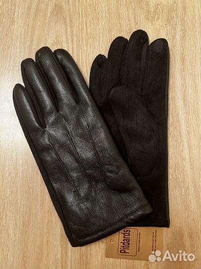 Мужские перчатки натуральная кожа 9,5 и 11 новые