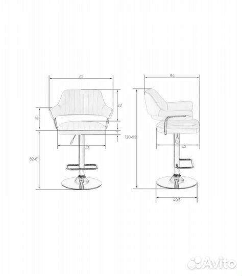 Стул барный