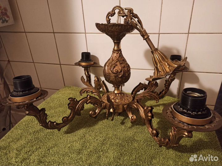 Бронза люстра СССР