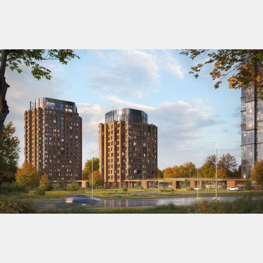 1-к. квартира, 37,1 м², 12/43 эт.