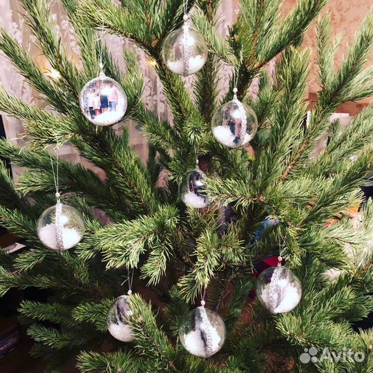 Новогодние шарики с вашими фото