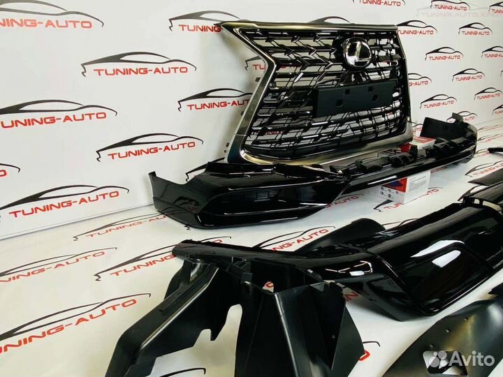 Обвес Lexus LX570 LX450d Стиль Heritage Tommy D972