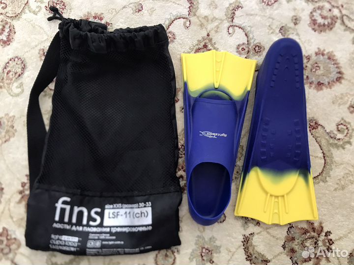 Ласты для плавания детские