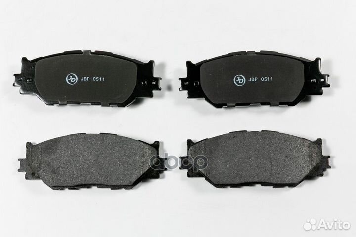 Колодки тормозные дисковые, передние JBP0511 Just
