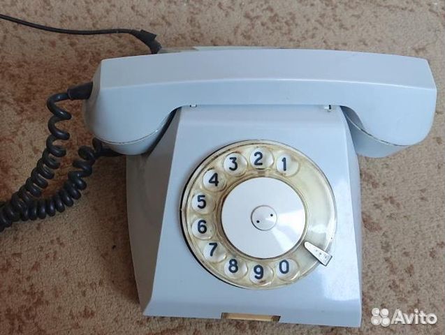 Телефон дисковый СССР