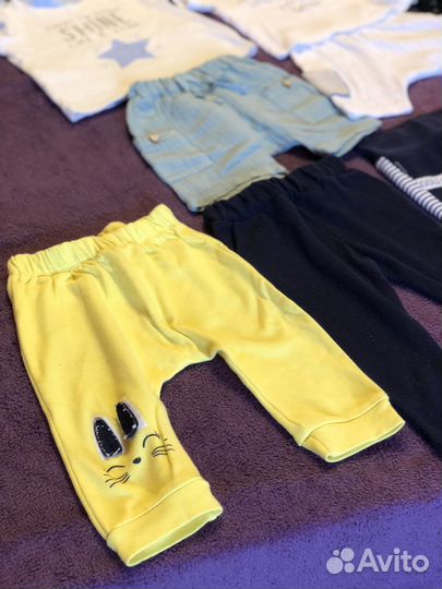 Детские вещи пакетом от 6м-до 2 лет