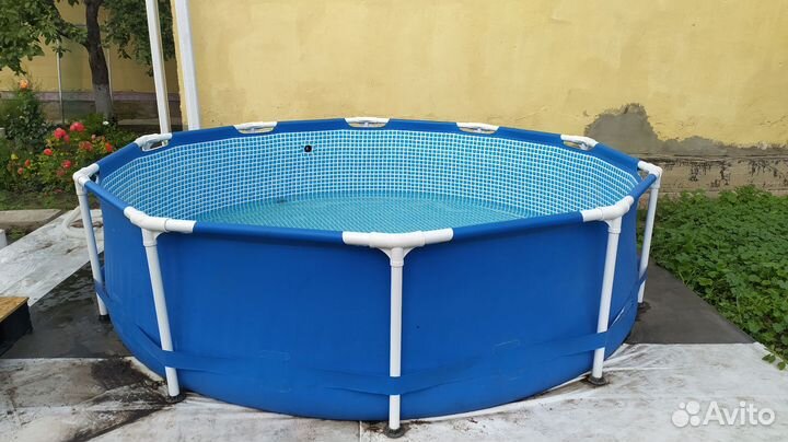 Каркасный бассейн бу