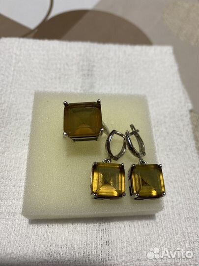 Серебряные серьги