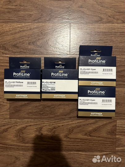 Картриджи CLI-521M/Y/C (набор из 3-х шт)