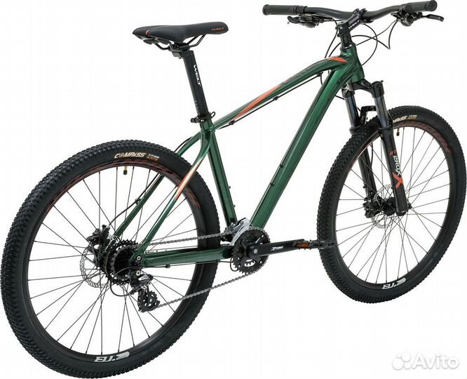 Велосипед Welt Raven 2.1 HD 27 (2024) Dark Green