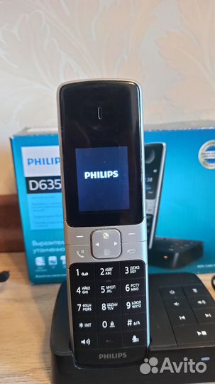 Телефон беспроводной Philips d635
