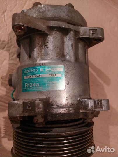 Компрессор кондиционера ивеко еврокарго