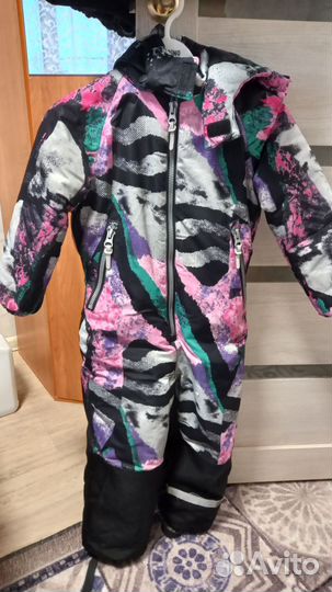 Зимний комбинезон для девочки 116