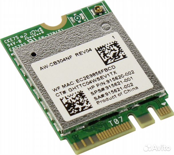 Wi-Fi-адаптер Realtek rtl8821ce 2,4GHz 5G