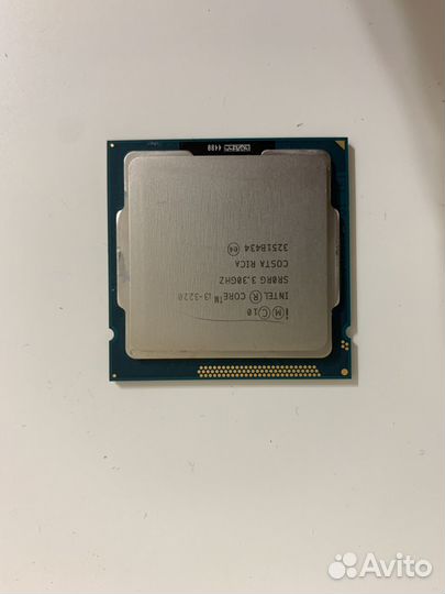 Процессор i3-3220