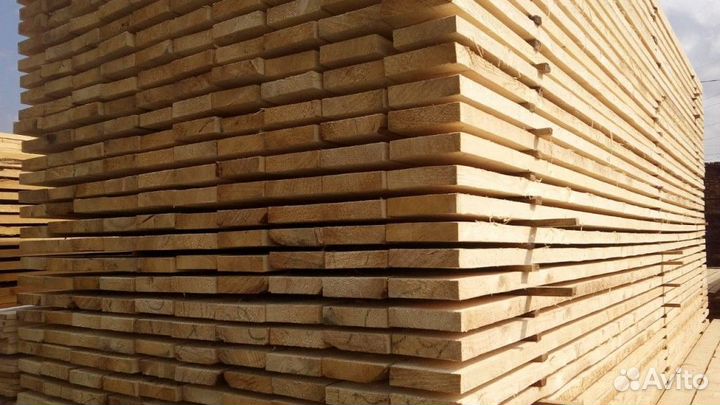 Доска обрезная 25х150х6000 1сорт