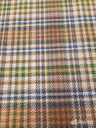 Ткань гобелен Виндзорская Клетка с хлопком