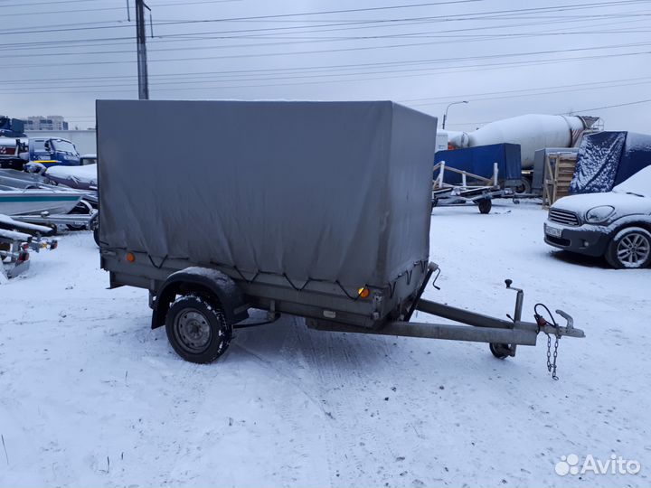 Прицеп 2.6Х1.3 с тентом 104см