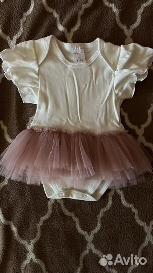 Боди платье для фотосессии, праздника 62-68