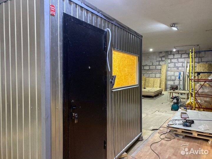 Бытовка вагончик с доставкой. Установка