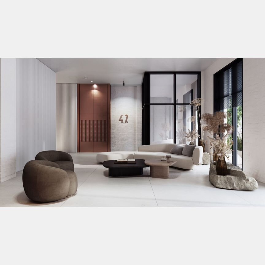 2-к. квартира, 53,4 м², 10/44 эт.