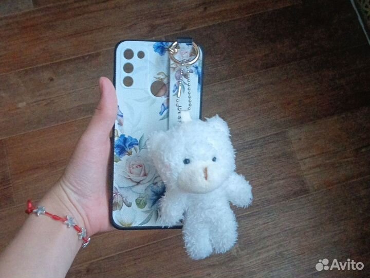 Чехол на Хонор 9А Мишка отдельно