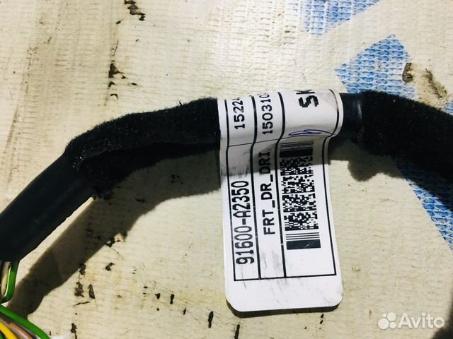 Проводка двери KIA ceed JD 1.6 ат хетчбек