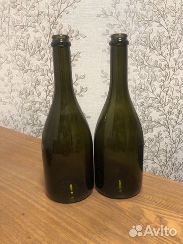 Бутылки стеклянные 0,75л из-под шампанского