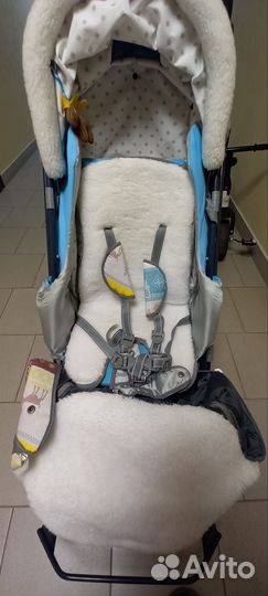 Санки коляска nika 7-3